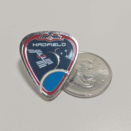 CSA-ASC Chris Hadfield Expedition 34 35 Canadian Space Agency Pin CSA ASC NASA - Picture 2 of 4