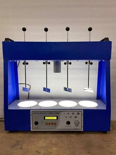 Flocculation Digital Jar Test Apparatus 6 Spindle with free expedite shipping