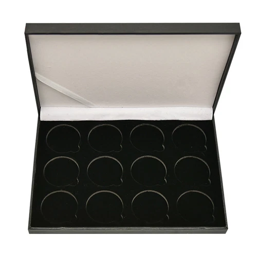 40MM Coin Capsule Storage Box Display Case Holder Collection Container Supplies - Imagen 2 de 16