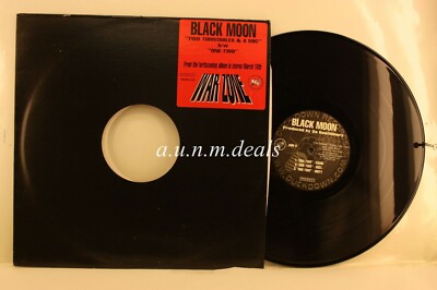 Black Moon - Two Turntables & A Mic ''One Two'', Record 12'' VG
