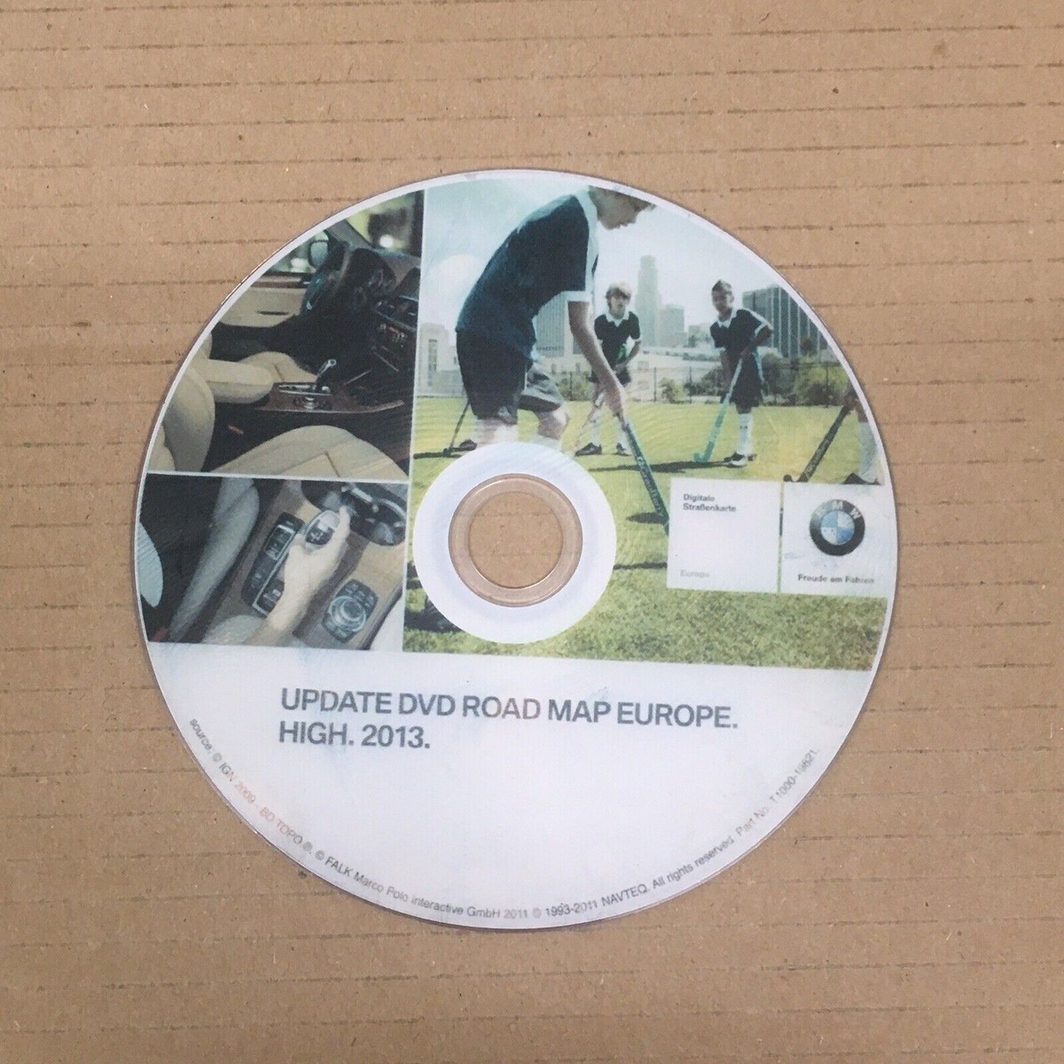 AUDI MMI 2G HIGH NAV MAPS UK WEST EUROPE NAVIGATION DISC DVD A4/A5