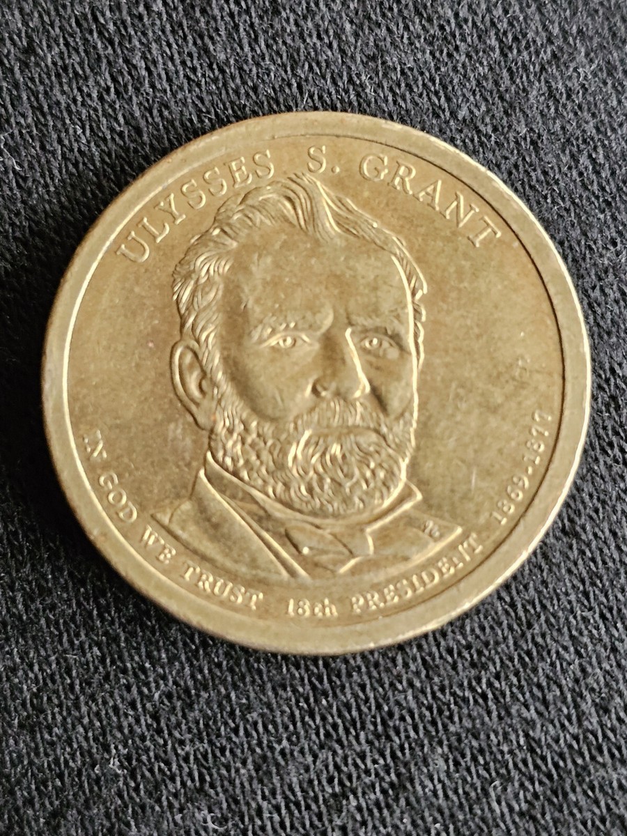 RARE Antique Ulysses S. Grant $1 Dollar Coin 1869-1877 - 18th 