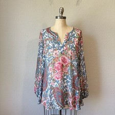 SHOW ME YOUR MUMU Jamie Mini Dress Womens XS Multicolor Gardens Boho Hippie NWOT