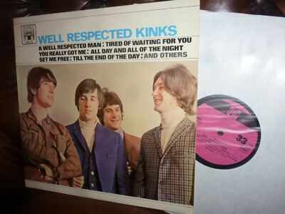 Kinks, Well Respected, Beat German Marble Arch MALS 610 Stereo LP, 12'' 1966