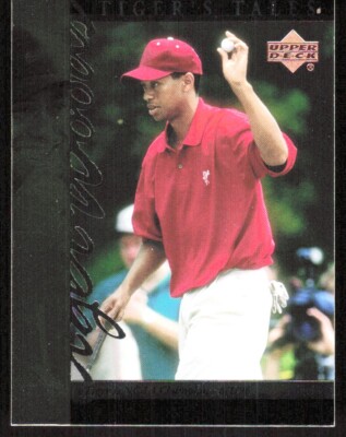 2001 3513C UPPER DECK TIGER'S TALES TIGER WOODS PGA #TT8