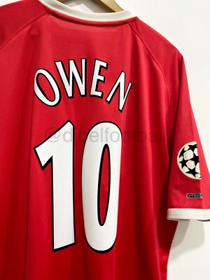 Original Football Shirt Liverpool FC 2001 Home UCL Michael OWEN