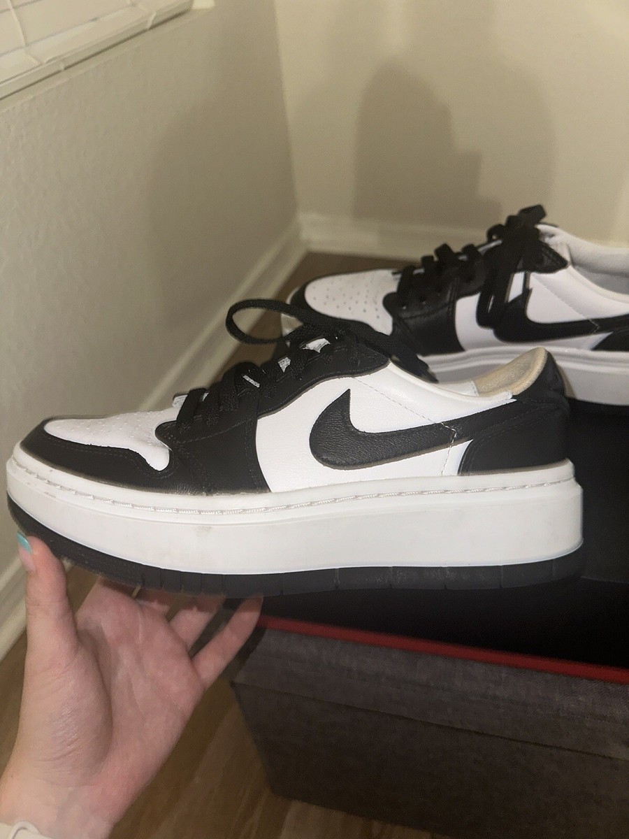 靴 NIKE AIR JORDAN 1 ELEVATE LOW PANDA NEW Air Jordan 1 Elevate Low Panda White/Black DH7004 109