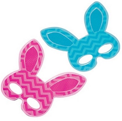 6er Pack - Filz & Folie Hasen Masken - tolle Ostern Party Tütenfüller 