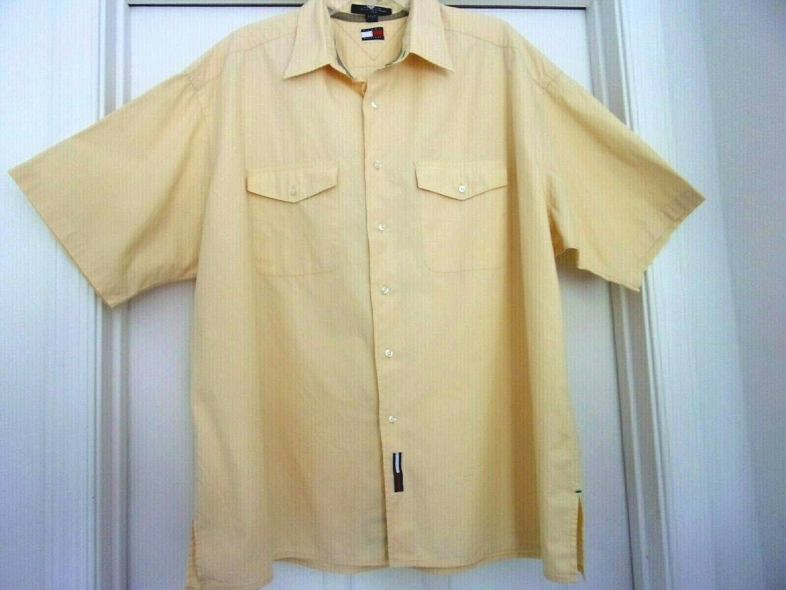 Vintage 3/00 Tommy Hilfiger Men's button up Shirt… - image 9