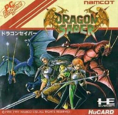 Dragon Saber Hu Card Namco NEC PC Engine card Only no box From Japan - Picture 1 of 1