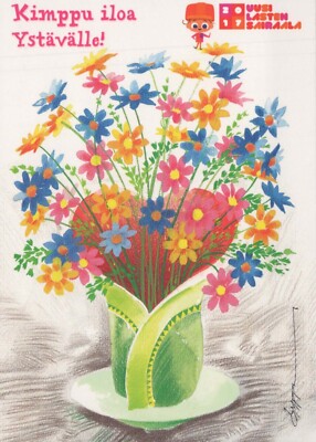 FLOWERS Vintage Ansichtskarte Postkarte CPSM #PBZ576.D