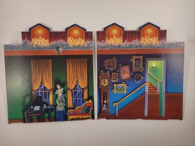 Set 2 WALLS - 13 Dead End Drive Board Game Replacement Parts 1993 Milton Bradley