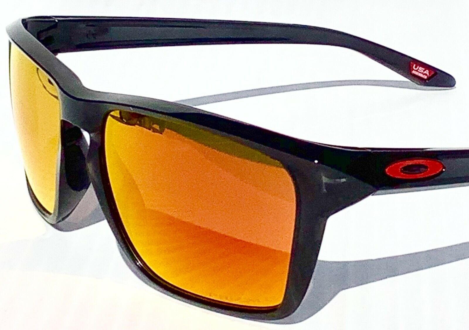 Sylas Prizm Ruby Polarized Lenses, Black Ink Frame Sunglasses