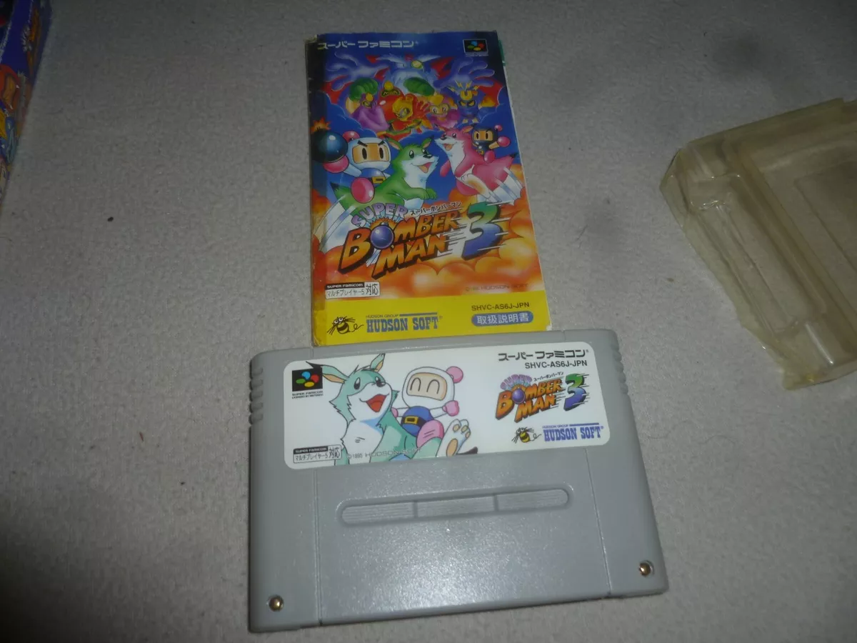 Super Bomberman 3 for SNES Console Working Cartridge 