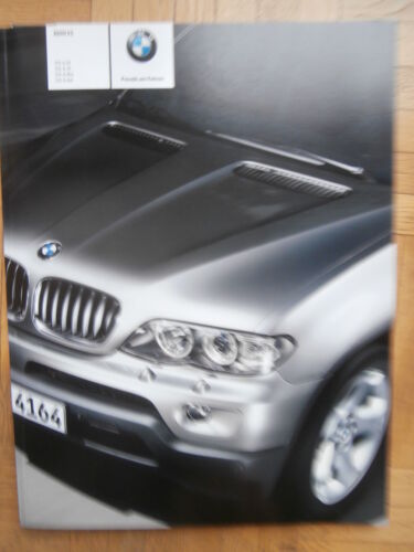 BMW X5 3.0i 4.4i 4.8is 3.0d E53 +Edition +Individual März 2006 +Preise Brochure - Bild 1 von 5