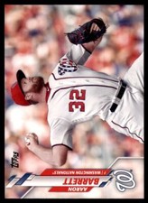 2020 Topps Aaron Barrett Baseball Card Washington Nationals #670