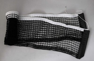 Tischtennis Ersatz Indoor Outdoor Netz schwarz/weiß Mesh Nylon (nur Netz)
