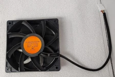 1pc Brushless DC Cooling Fan 120x120x38mm 120mm 12038 7 blades 12V 3 Pin E493608