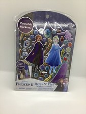 Frozen 2 Dress N Play Sticker Activity
