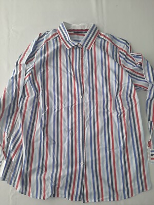 Damen Bluse Hemd Walbusch bunt gestreift, langarm,  Gr. 44 NEU