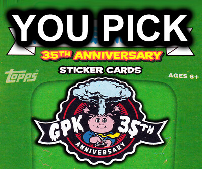 ~SALE~2020 Garbage Pail Kids 35th Anniversary You Pick/Choose Base and Parallels