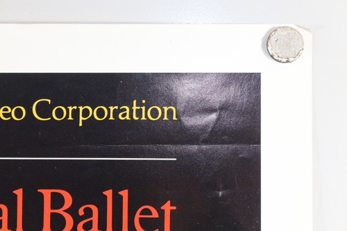 ROYAL BALLET nello SCHIACCIANOCI HBO Video Poster Promo 19x25 B15-22-10 - Foto 3 di 7