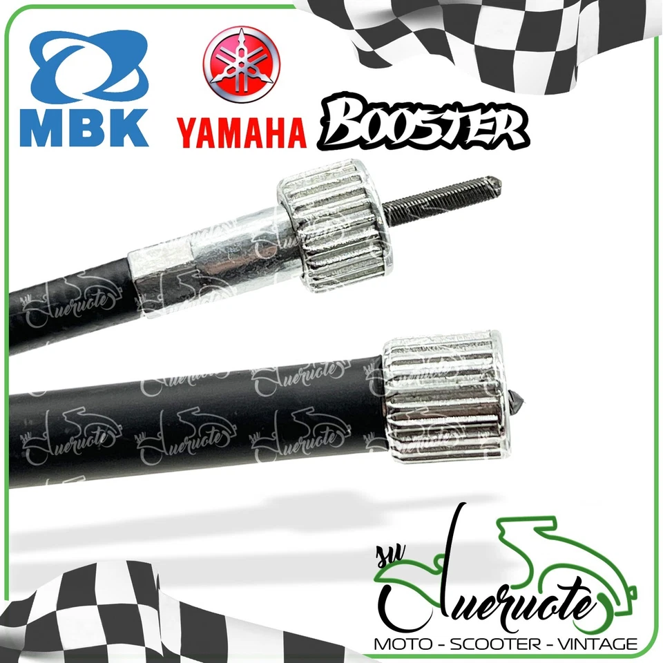 TRASMISSIONE CONTACHILOMETRI CORDINA MBK BOOSTER 50 1994-2003 BWS CAVO X RINVIO - Immagine 2 di 2