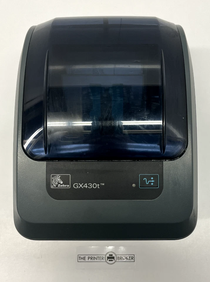 Zebra GX430t Impresora De Etiquetas De Transferencia Térmica GX43-102520-000 - Imagen 3 de 4