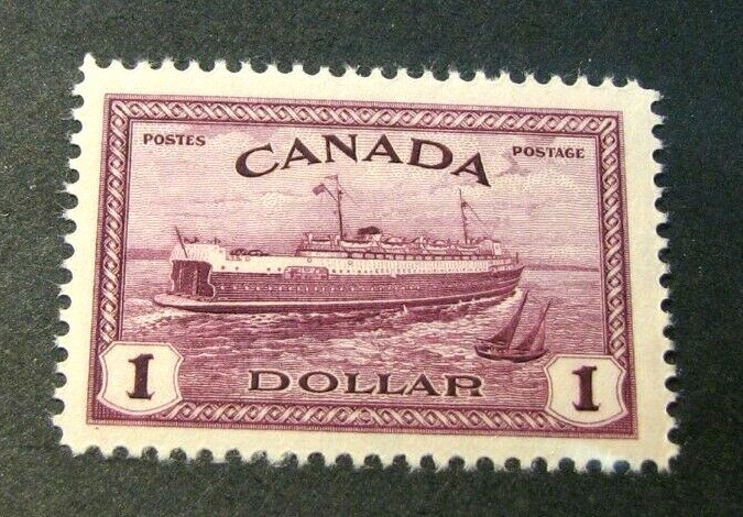 Canada Stamp Scott# 273 Train Ferry, PEI 1946 MH L391 