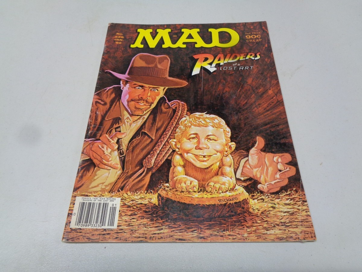 MAD Magazine [January:1982] #228 Raiders of the Lost Art | eBay