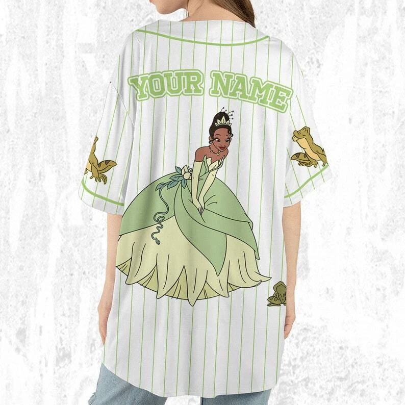 Custom Disney Princess Tiana Princess and the Frog Simple Jersey