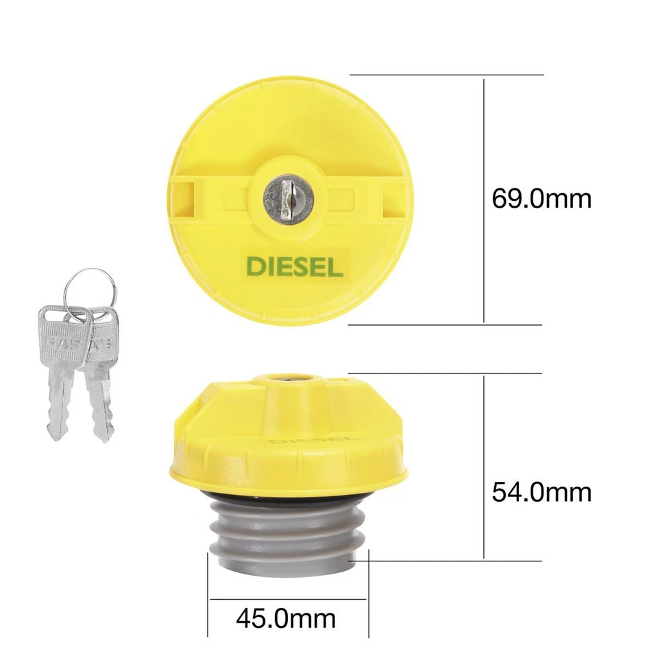 Tridon Locking Fuel Cap TFL234D