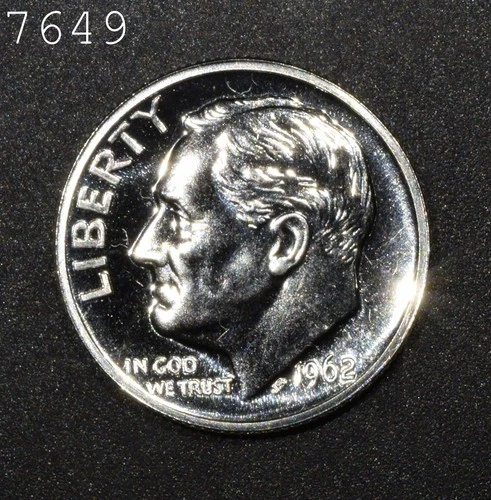 1962 Roosevelt Silver Dime "Proof" *Combined Shipping*
