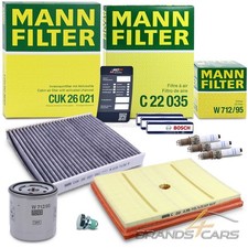 MANN INSPEKTIONSPAKET FÜR AUDI A1 SEAT ARONA IBIZA SKODA VW POLO 1.0 TSI AB 17