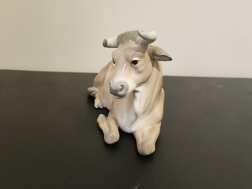 Lladro Ox Figurine 1390 - Retired Porcelain 1400 Group Nativity - Excellent - Picture 2 of 13