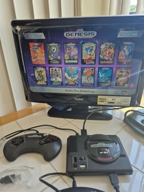 Sega Genesis Mini Classic Console MK-16000 w/ 2 Controllers 