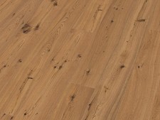 Klick Parkett Bodenbelag THEDE & WITTE Eiche Braun rustikal geölt Landhausdiele