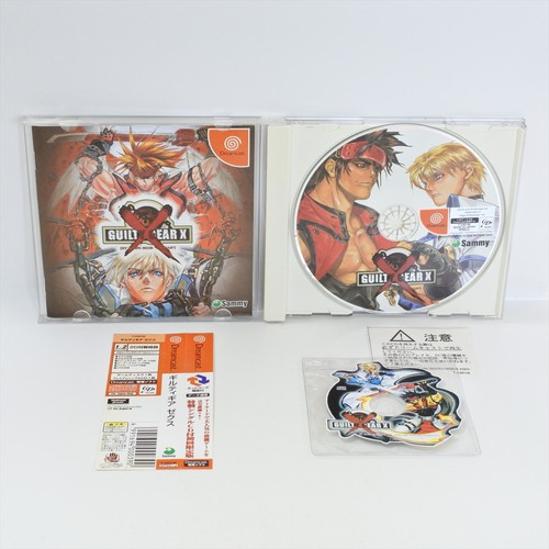 GUILTY GEAR X First Limited T-2401M Dreamcast Sega ccc dc