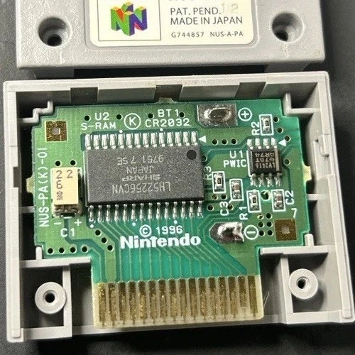 N64 Controller Pak NUS-004 OEM Official Nintendo 64 Memory Card - Tested CLEAN - Image 3 of 3