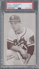 Eddie Mathews Cards and Autographed Memorabilia Guide 15
