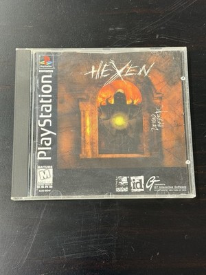 Hexen - PlayStation 1, PS1 - Complete w/ Manual + Registration Card