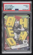 2024 Score Step Ahead Maxx Crosby #SA-MCY PSA 9 MINT