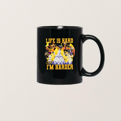 #ad #ad Hazbin Hotel Life Is Hard But Im Harder mug $19.99