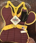 Vintage Allstar Adult Chest Protector CP22 Pro Maroon/Gold NEW — photo 2