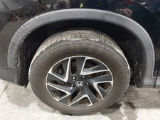 Wheel 17x7 Alloy Twisted Spoke Black SE US Market Fits 16 CR-V 3131085