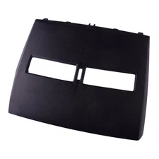 Black Front Upper Top Center Dash Air Vent Trim Bezel Panel Fit for Nissan Versa