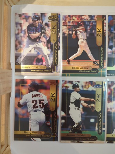 2000 Opening Day 2K Lot – Griffey Jr, Casey, Sosa, Bonds – Fleer/Skybox - Picture 2 of 5
