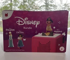 Tonies Disney Toniebox Audio Player Starter Set Frozen, Encanto, Moana 10002376™