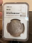 1898 $1 Morgan Silver Dollar NGC MS65 Toned!