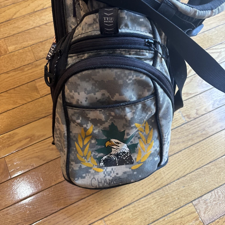 Bolsa de Transporte PING Hoofer Vantage Camuflada EE. UU. Soporte Doble Correa Divisor de 5 Vías USMC 2009 Foto 4 de 4